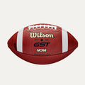 Wilson GST Red Leather Game Football