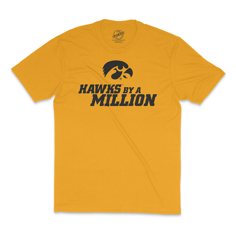 Hawks By A Million Triblend Short Sleeve Tee