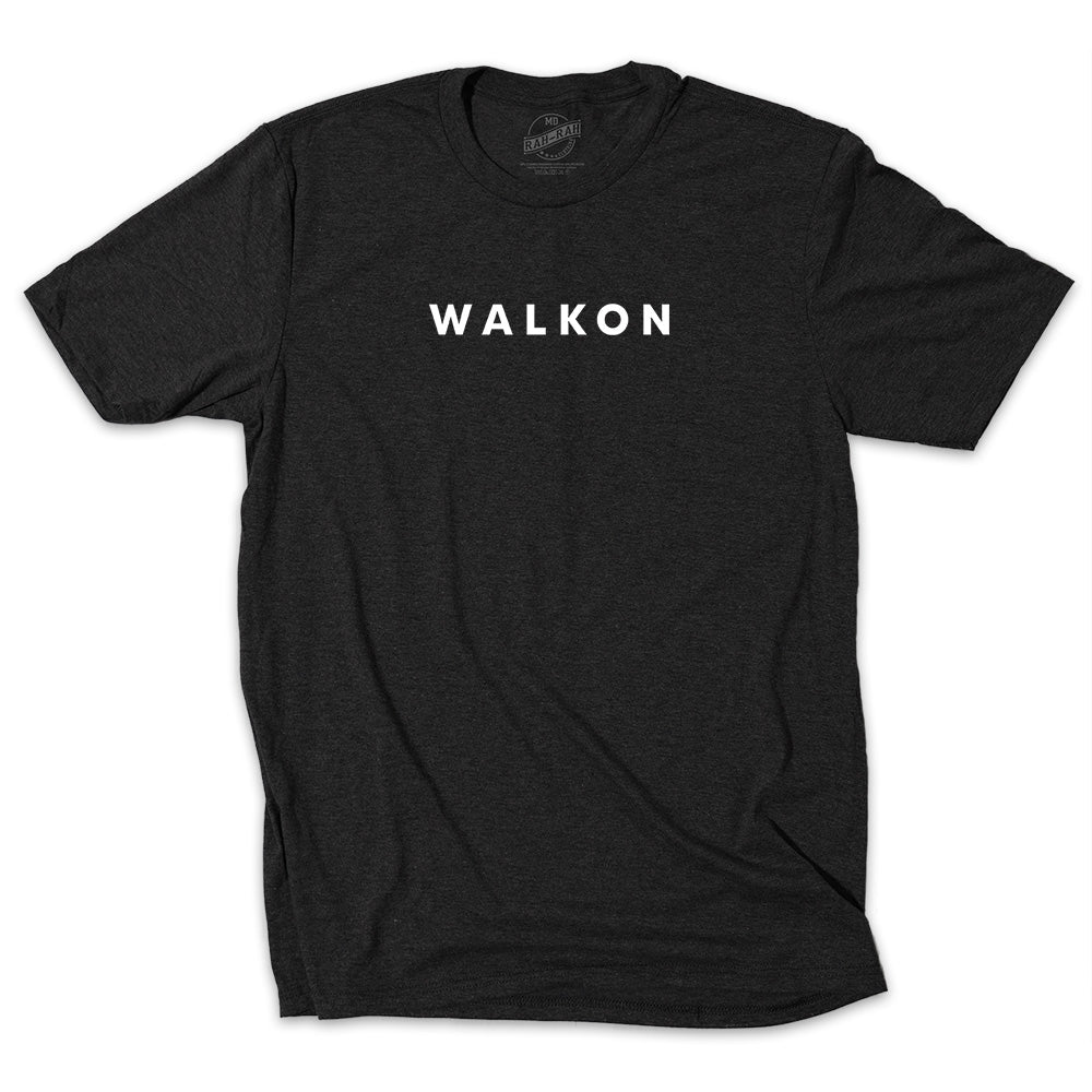 WALKON Triblend Short Sleeve Tee-Black Frost