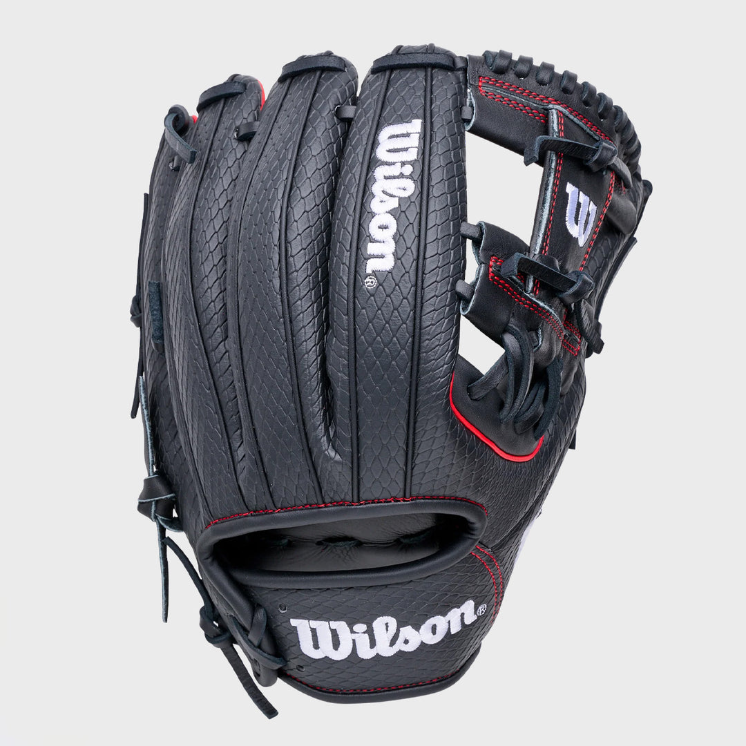 Wilson 2027 A1000 1975SS 11.75" Infield Baseball Glove - Black/Red/White