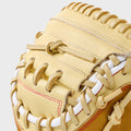 Wilson 2027 A1000 PF33 33" Catchers Mitt - Blonde/Saddle Tan/White/Cool Blue/Red