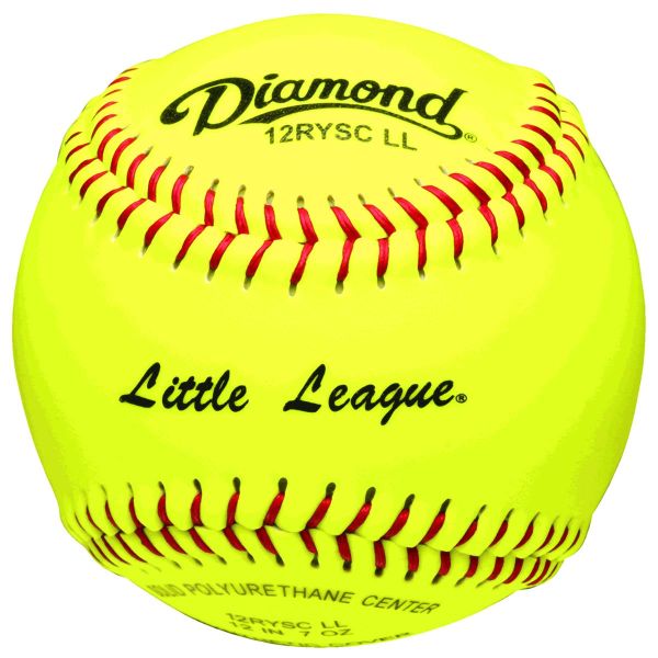 Diamond 12" Little League 47/375 Synthetic Fastpitch Softballs (Dozen)