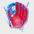 Wilson 2027 A500 11.5" Infield 27 w/ Quick-Fit Wrist System - Red/Cool Blue/White