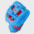 Wilson 2027 A500 11.5" Infield 27 w/ Quick-Fit Wrist System - Red/Cool Blue/White
