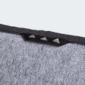 Adidas Large Quick-Drying Cotton Towel (70cm x 140cm) Black/White