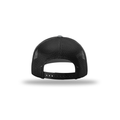Iowa Hawkeye Tigerhawk Leather Patch Cap - Heather Grey/Black