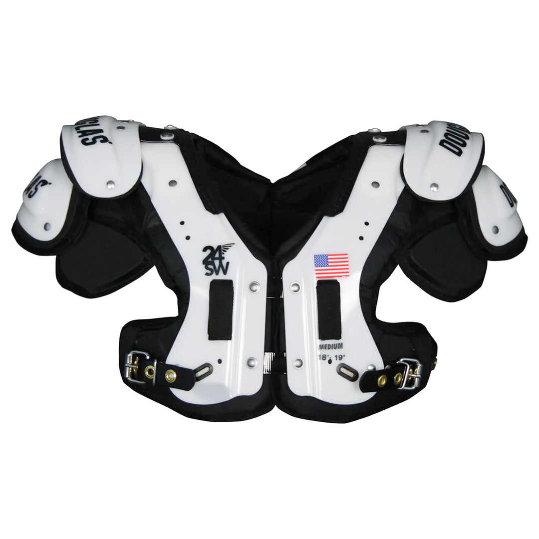 Douglas SP-24SW Pro Low Profile Flat Shoulder Pads