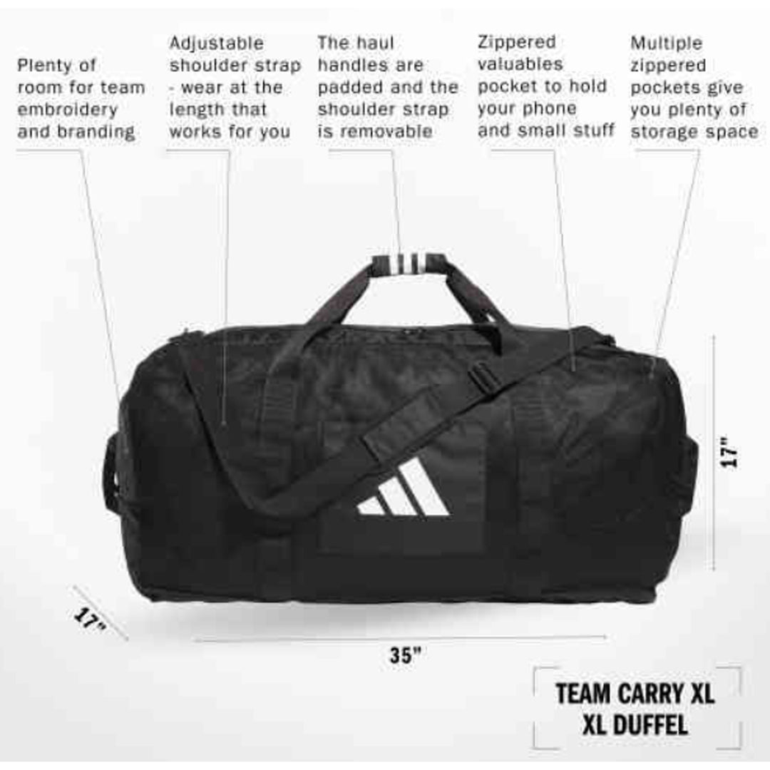 Adidas Team Carry XL Duffel - Black