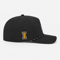 Iowa Hawkeyes Fairway Finders Rope Cap 2-Black/White