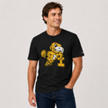 Iowa Herky Leaning On "I" Tee