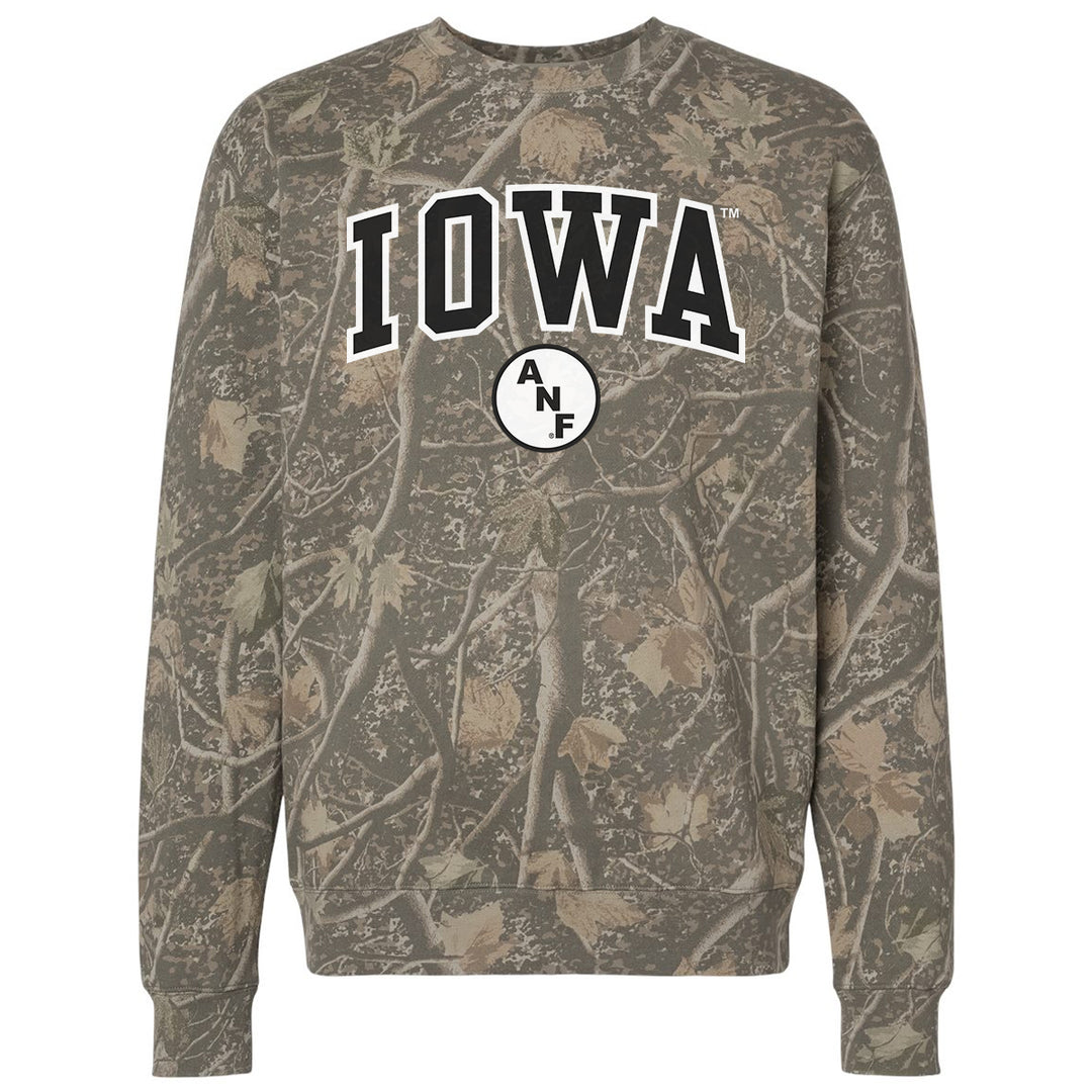 Iowa ANF Heavyweight Crewneck - Deadwood Camo