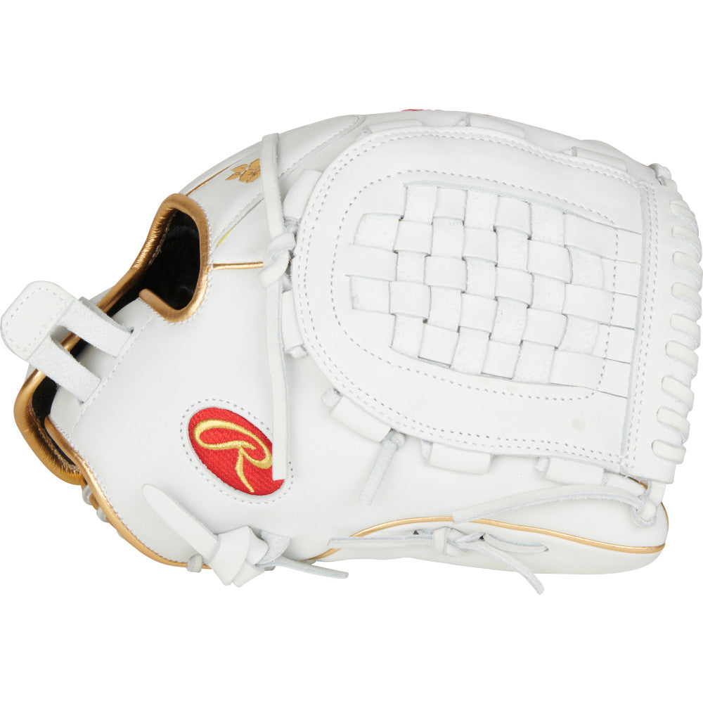 Rawlings Liberty Advanced 12.5" Softball Glove - White/Gold