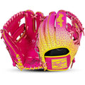 Rawlings Heart of the Hide Spring Break 11.5" Infield Baseball Glove - Pink/Yellow