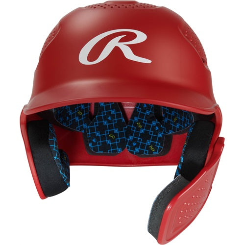 Rawlings RX2 Baseball Batting Helmet w/ Reversible Jaw Guard