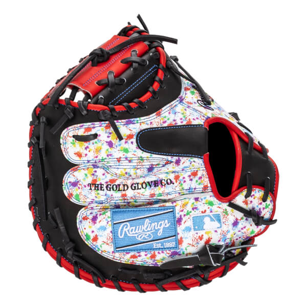 Rawlings Heart of the Hide Catchers Mitt 33.5" - Black/Splatter