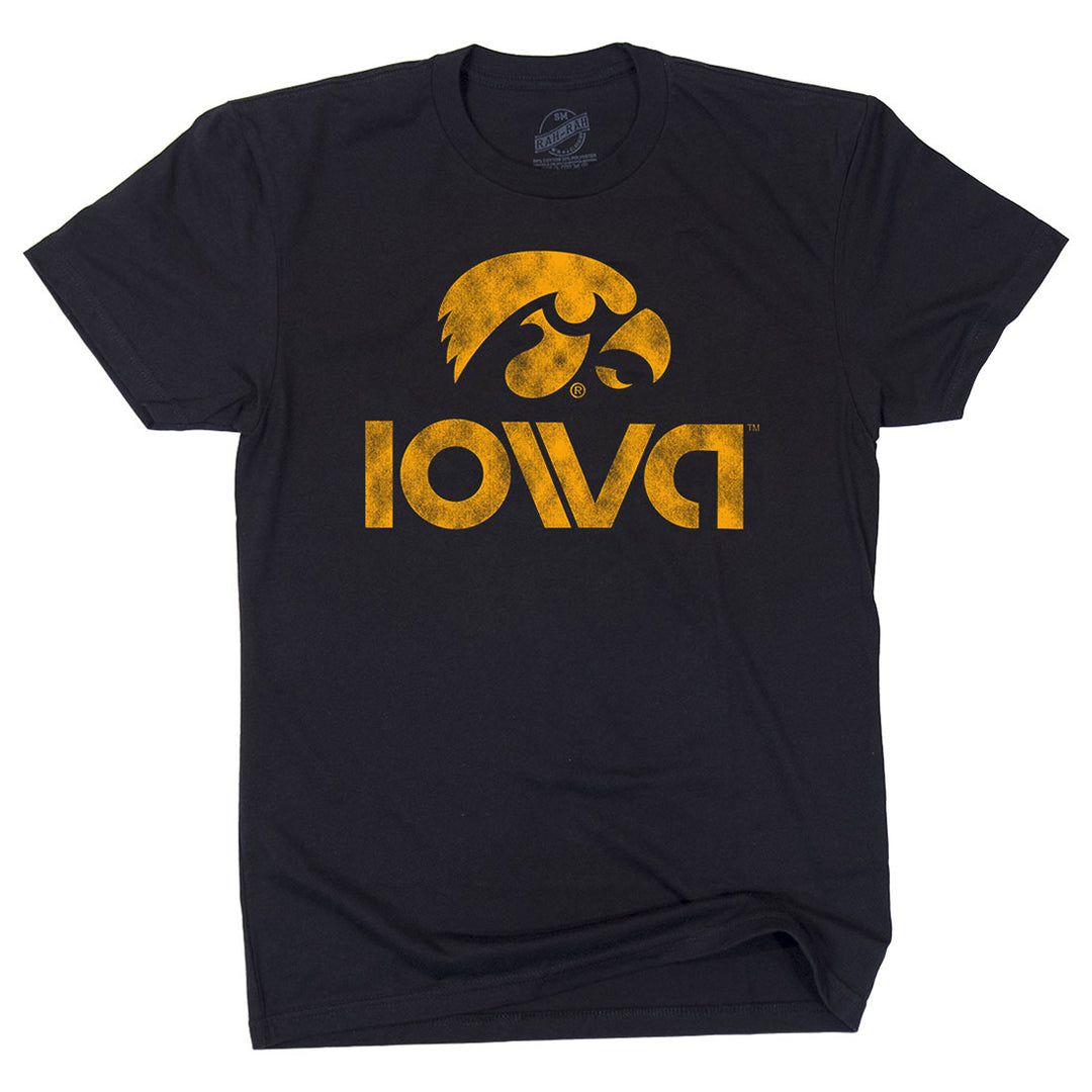 Retro Iowa Short Sleeve Tee