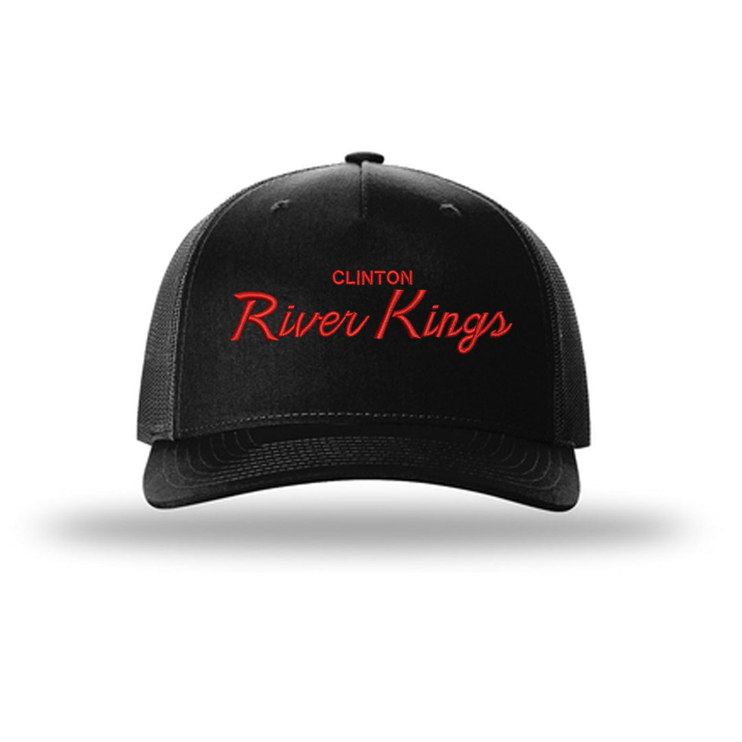 Clinton River Kings Script Richardson 5 Panel Trucker Cap