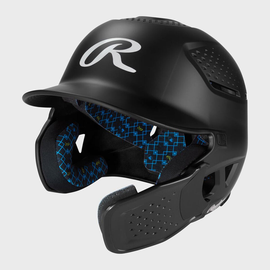 Rawlings RX2 Baseball Batting Helmet w/ Reversible Jaw Guard