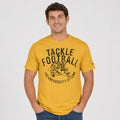 Vintage Herky Tackle Football Triblend Short Sleeve Tee