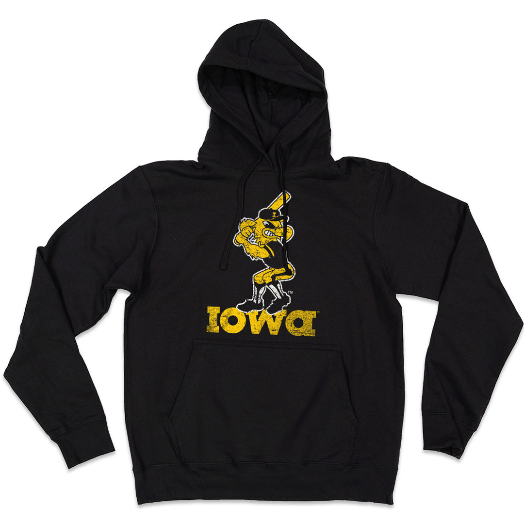 Iowa Baseball Eightees Hooded Sweatshirt