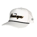 Iowa Hawkeyes Script Rope Cap-White/Black