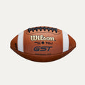 Wilson GST Tan Leather Game Football - Youth